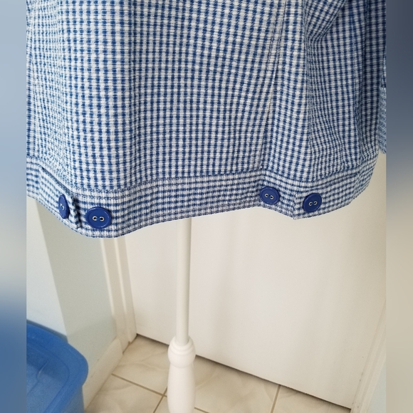 Checked 2 PC Jacket & Tank Set - Picture 6 of 11